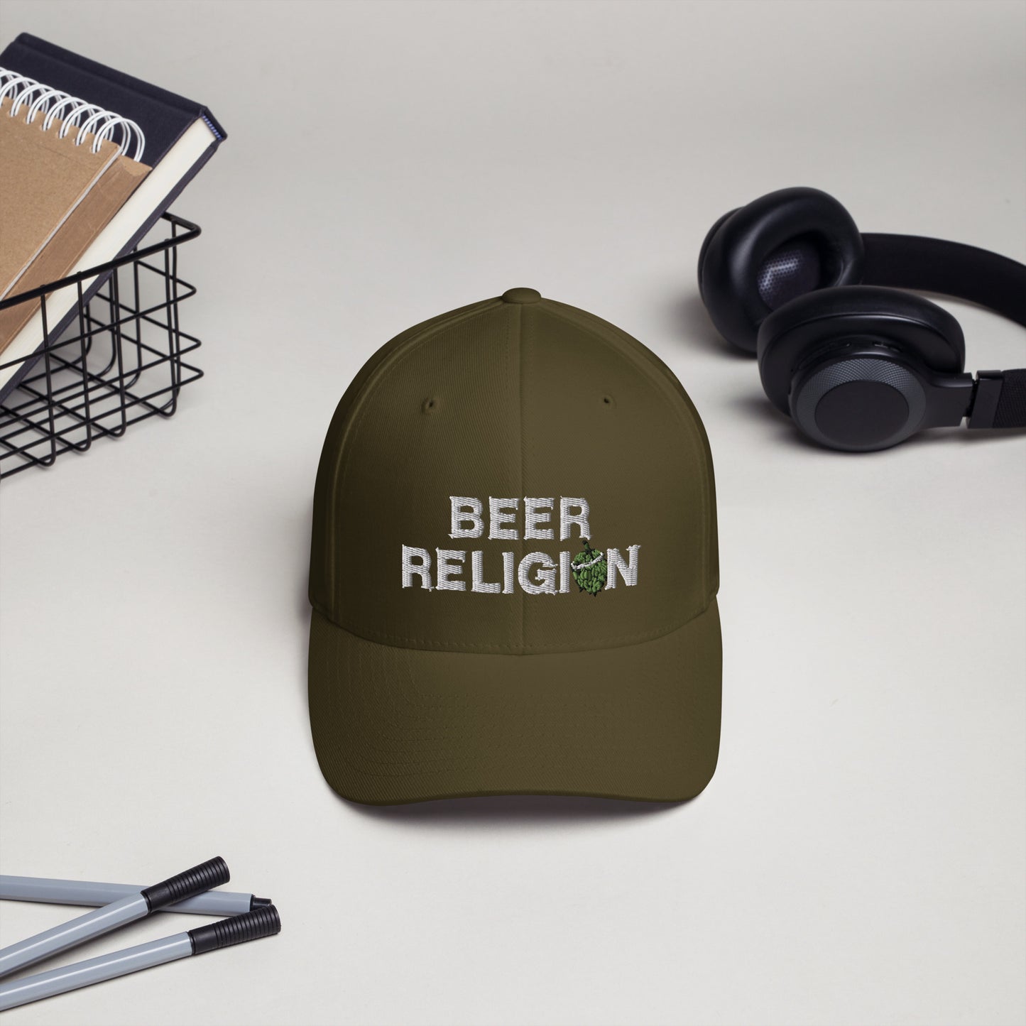 Beer Religion fitted hats