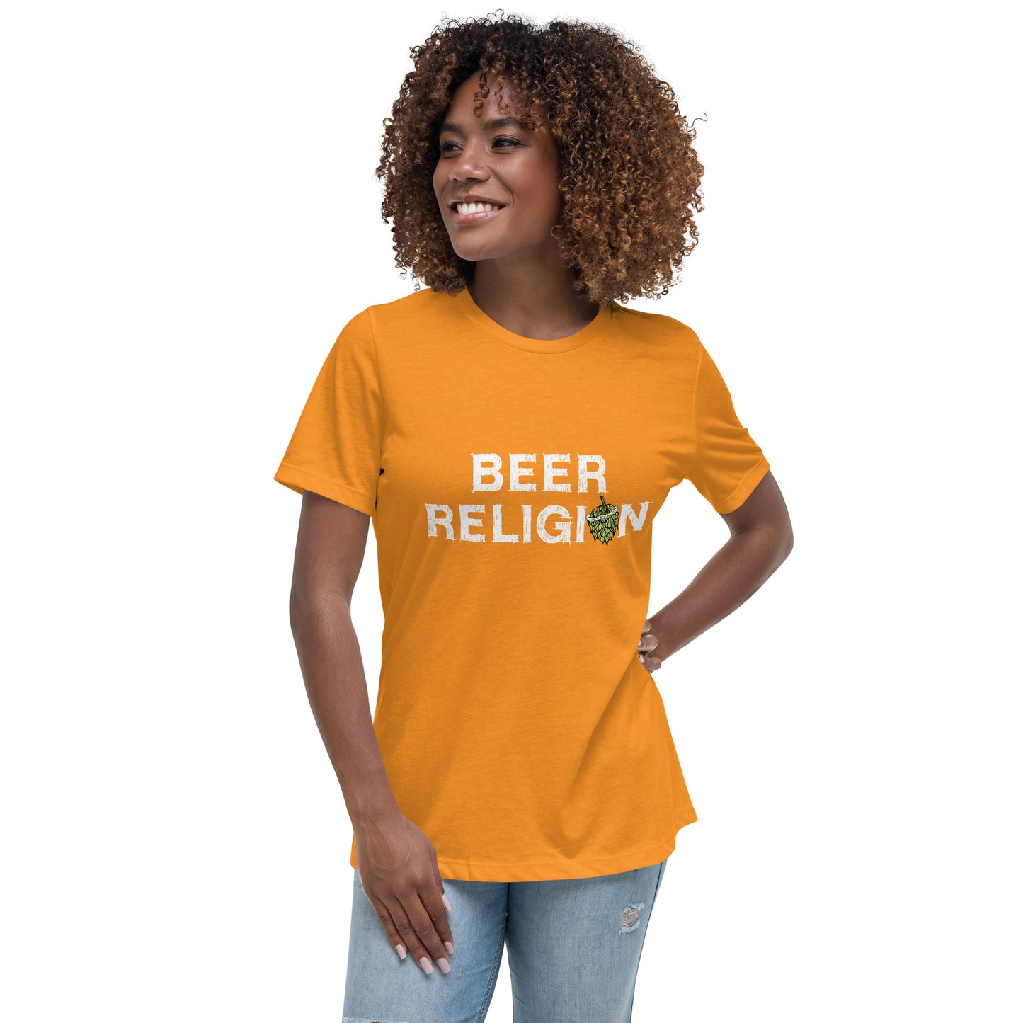 Beer Religion Women's Relaxed T-Shirt