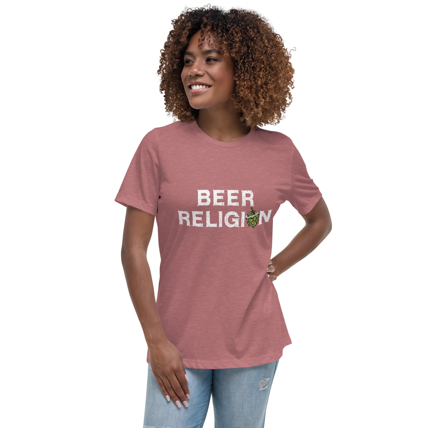 Beer Religion Women's Relaxed T-Shirt