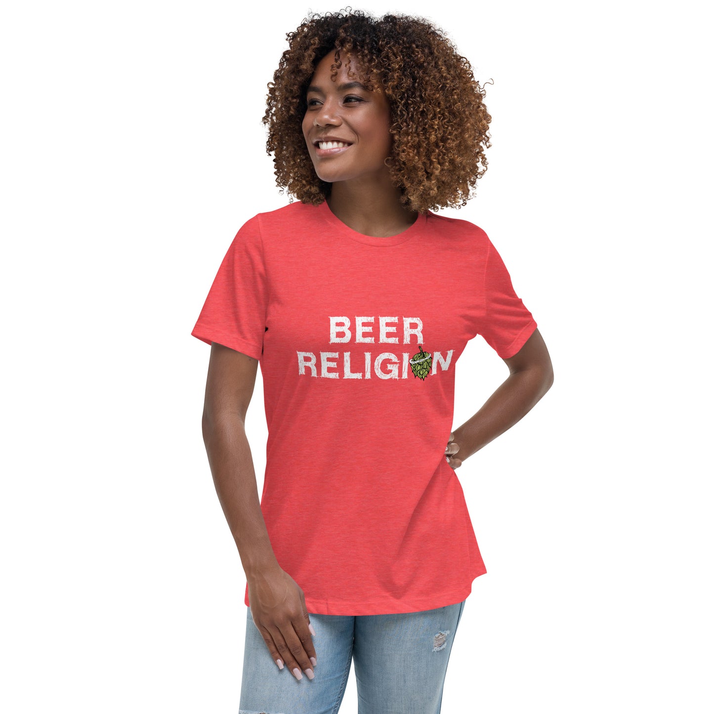 Beer Religion Women's Relaxed T-Shirt