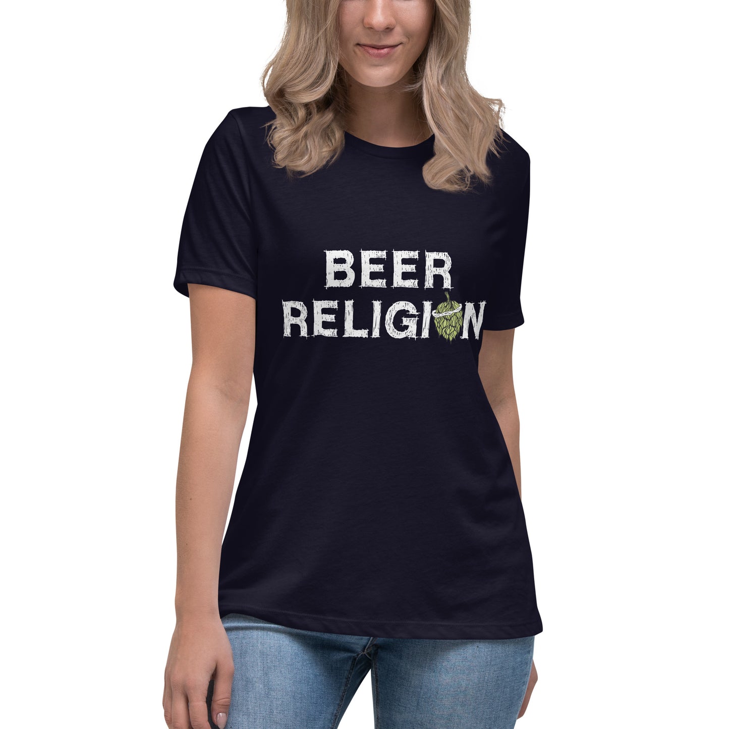 Beer Religion Women's Relaxed T-Shirt