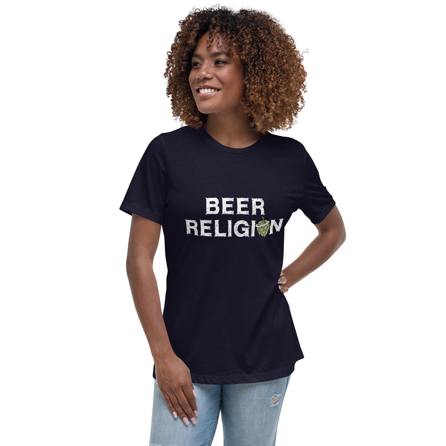 Beer Religion Women's Relaxed T-Shirt