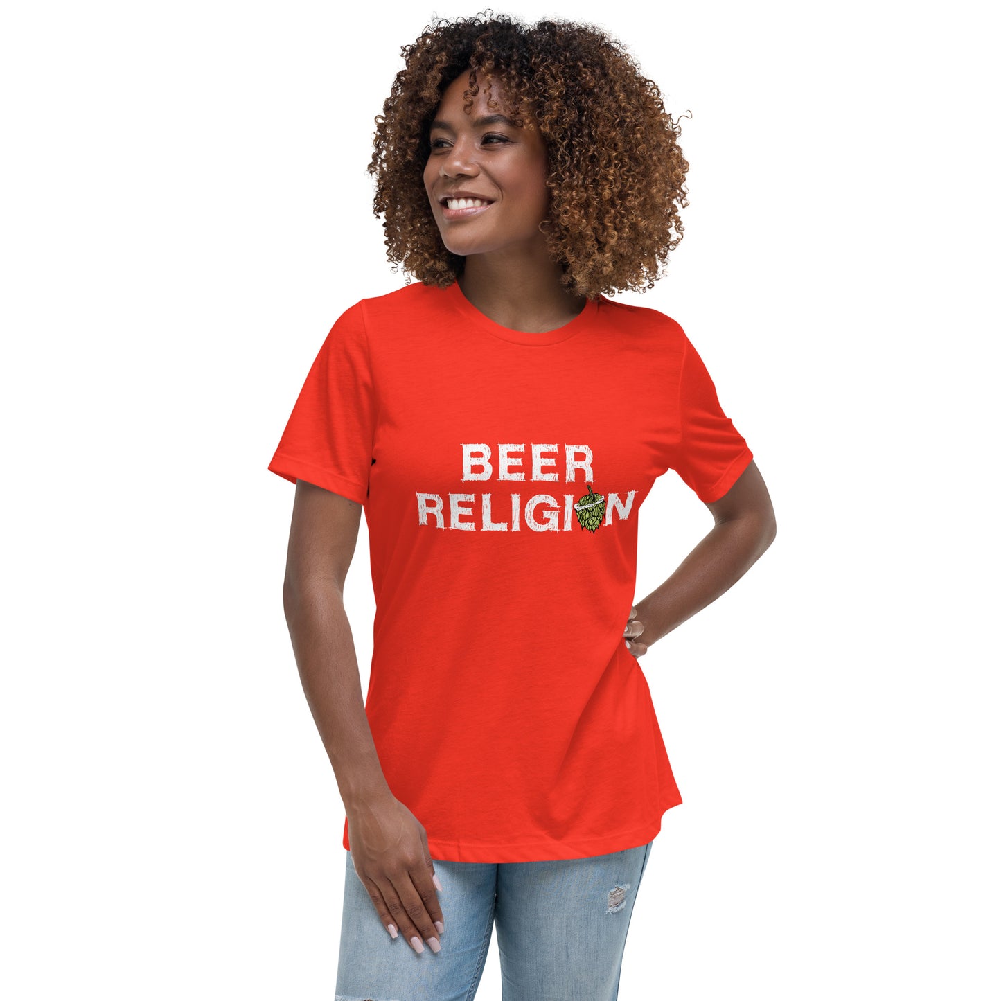 Beer Religion Women's Relaxed T-Shirt